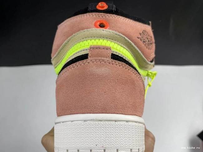 Chep Onekick 1 Air Peach Jordan Switch High CW6576-800 0821